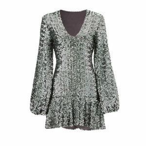 Alexis Silver Dress